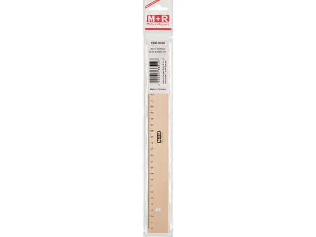 Linjal i trä 30 cm - Primmeshiper