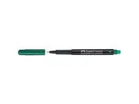 Märkpenna VF FABER CASTELL fine grön - Primmeshiper