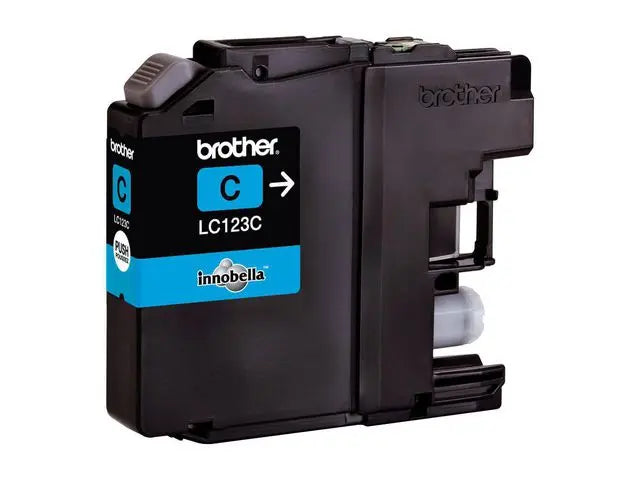Bläckpatron BROTHER LC123C cyan - Primmeshiper