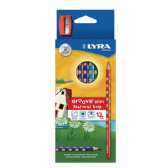Färgpenna LYRA Groove Slim 12/fp
