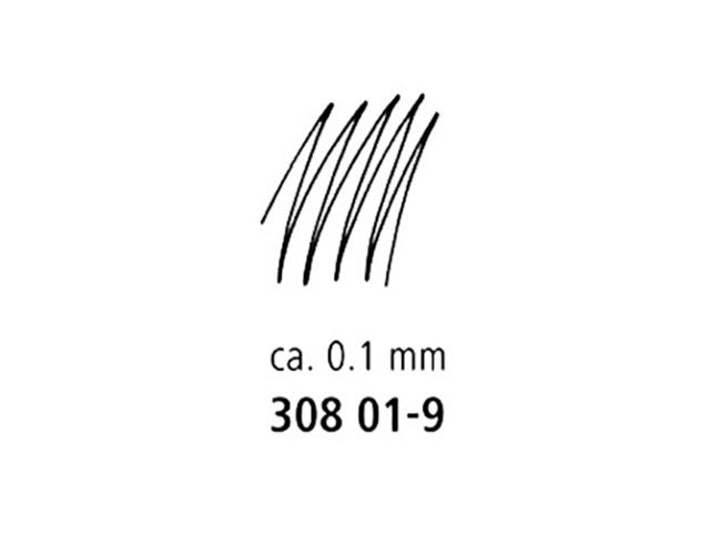 Fineliner STAEDTLER 0,1mm svart - Primmeshiper