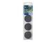 Magnetknappar ACTUAL 40 mm svart 4/fp - Primmeshiper