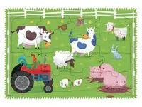 Rampussel Bondgårdsdjur 16 bitar Primmeshiper