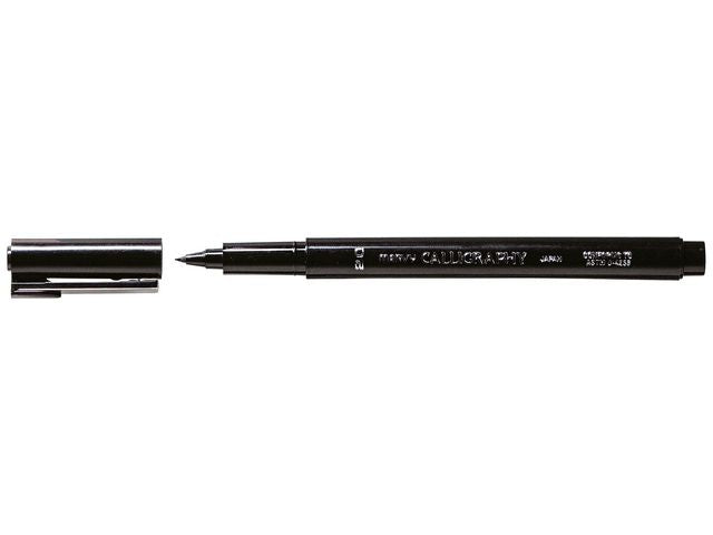 Kalligrafipenna MARVY VL 2,0mm svart - Primmeshiper