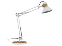 Lampa UNILUX Baya Bamboo LED vit - Primmeshiper