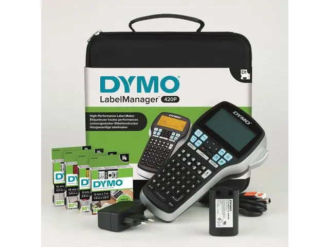 Märkmaskin DYMO LM420P Kit - Primmeshiper