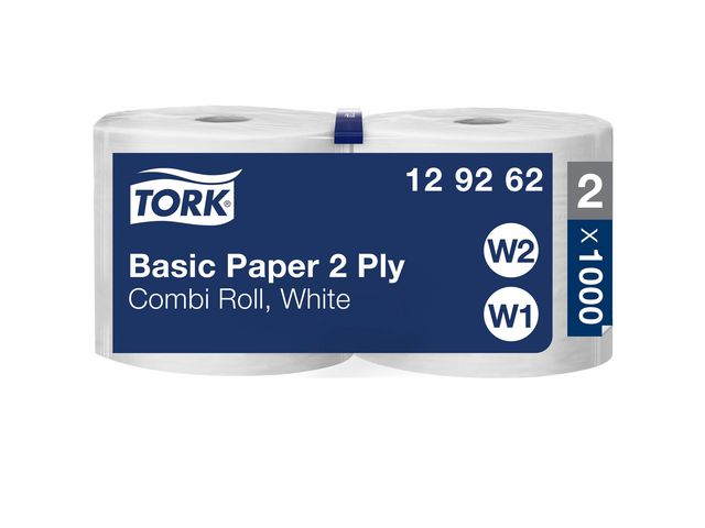 Torkrulle TORK Basic W1/2 Uni 2-lag 340m - Primmeshiper