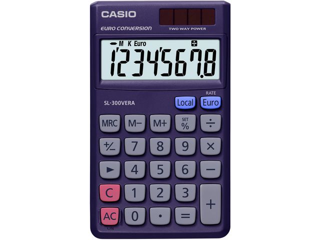 Miniräknare CASIO SL-300VERA - Primmeshiper