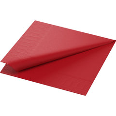 Servetti DUNI 1-kerroksinen 33x33cm Punainen 500/pkt