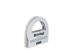 Skrivtejp av papper 15mmx10m vit Primmeshiper