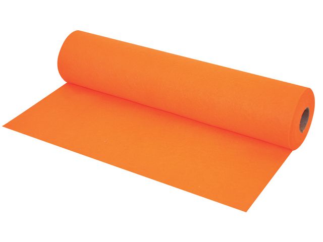 Dekorationsfilt 45cmx5m orange - Primmeshiper