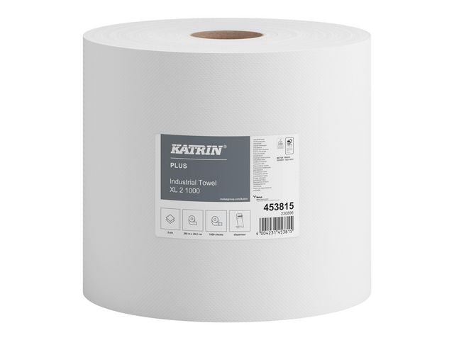Industritork KATRIN Plus XL vit 360m - Primmeshiper