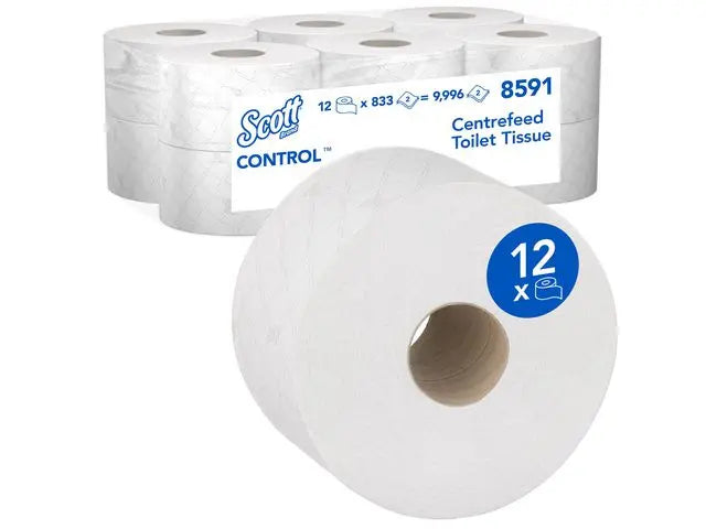 Toalettpapper SCOTT 2-lag 12/fp - Primmeshiper