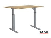 Bord SUN-FLEX I höj/sänk 160x80 grå/bjö - Primmeshiper