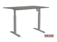 Bord SUN-FLEX II höj/sänk 120x80 grå/grå - Primmeshiper