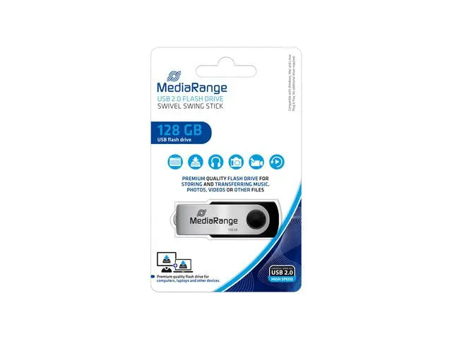USB-Minne MEDIARANGE USB 2.0 4GB - Primmeshiper
