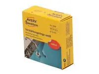 Etikett AVERY Hålförs. 13mm vit 500/fp - Primmeshiper