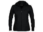 Hooded Cardigan WC03 Dam Svart XL - Primmeshiper