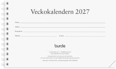 Veckokalendern 2027 refill