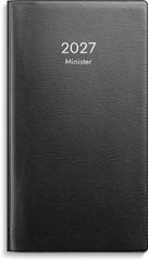 Kalender Minister 2027 svart