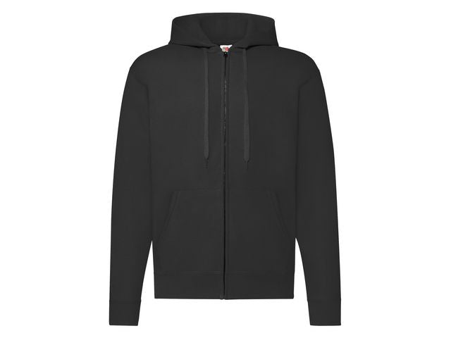 Zip Hoodie FRUIT svart XL - Primmeshiper