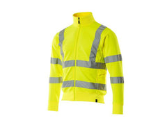 Sweatshirt Med Blixtlås Hi-Vis Gul S - Primmeshiper
