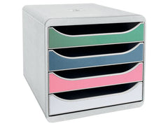 Blankettbox Bigbox Autentik 4låd. pastel - Primmeshiper