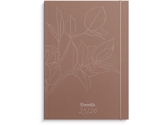 Kalender 25/26 Doodle inbunden - Primmeshiper