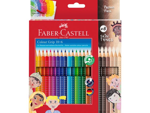 Färgpenna FABER CASTELL Grip 24/fp - Primmeshiper