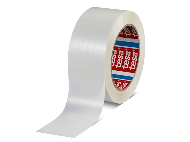 Packtejp TESA 60418 PET 132x50mm vit - Primmeshiper