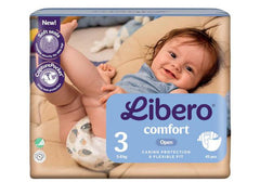 Blöja LIBERO Comfort 3 2-5kg 43/fp - Primmeshiper