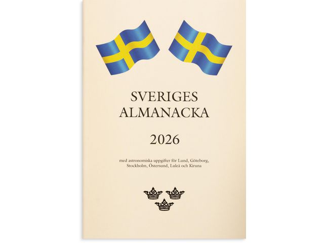 Sveriges Almanacka 2026 Primmeshiper