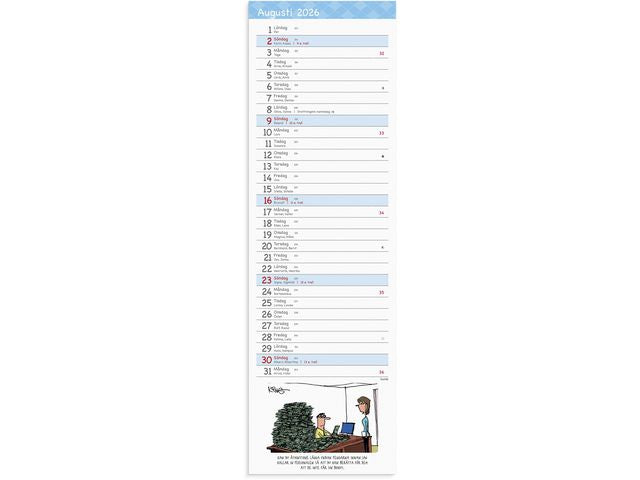 Stor Bordskalender Humor 2026 Primmeshiper
