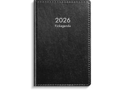 Fickagenda 2026 svart Primmeshiper