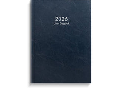 Liten Dagbok 2026 blå Primmeshiper