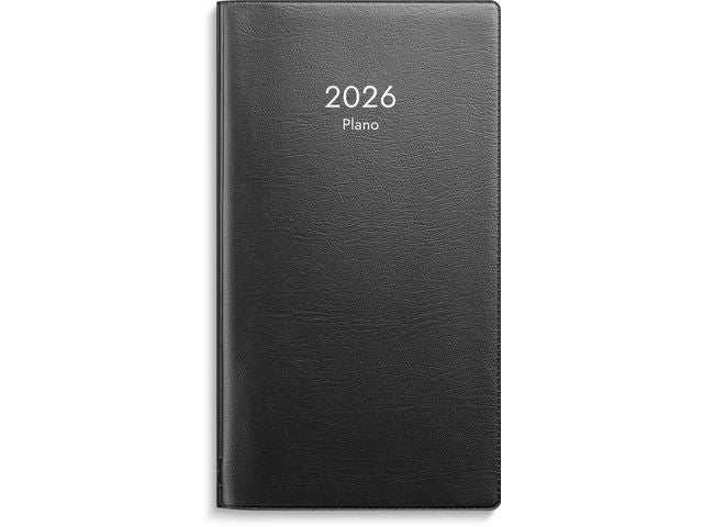 Kalender Plano 2026 svart Primmeshiper