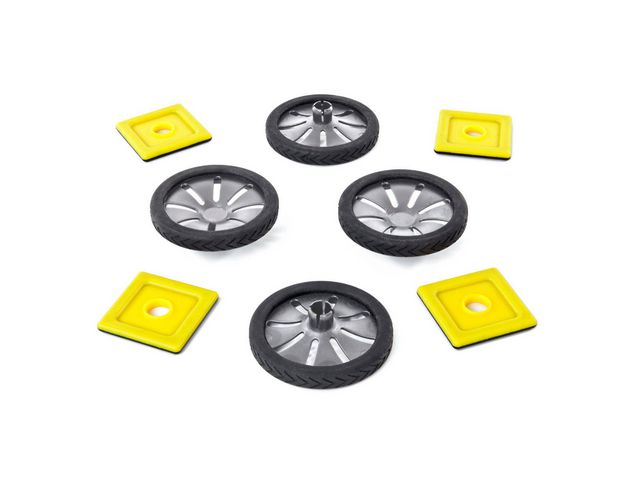 Polydron Magnetiskt hjulset 8/fp Primmeshiper