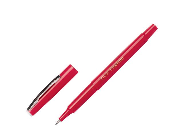 Fineliner PILOT 0,4 röd - Primmeshiper