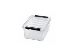 Förvaringsbox med lock 8L transparent - Primmeshiper