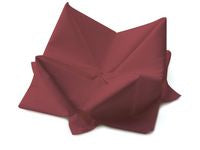 Servett 3-lags 33x33cm vinröd 125/fp - Primmeshiper