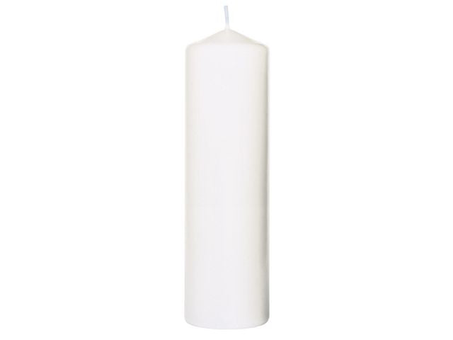 Blockljus DUNI 220x70mm vit - Primmeshiper