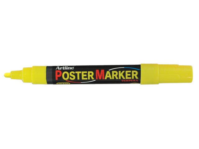 Märkpenna ARTLINE Postermarker 2mm gul Primmeshiper