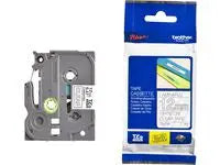 Tape BROTHER TZE135 12mm Vit på Klar Primmeshiper