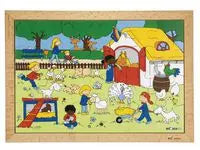 Rampussel bondgårdsbesök 40x28cm - Primmeshiper
