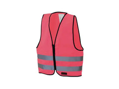 Reflexväst dragkedja Barn XS Rosa Primmeshiper