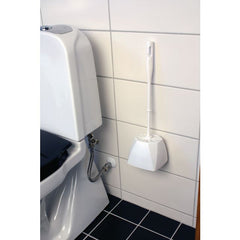 Seinäteline WC-setille valkoinen