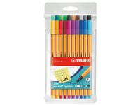 Fineliner STABILO Point 88 20/fp - Primmeshiper