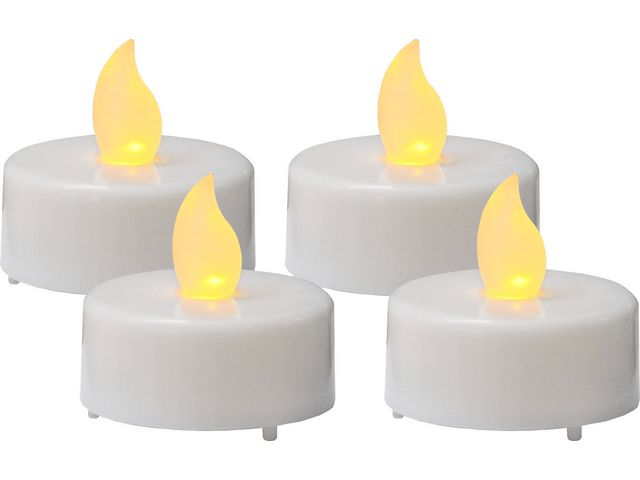 Värmeljus LED 35X40mm 4/fp Primmeshiper