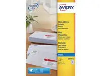 Etikett AVERY QD 38,1x21,2 1625/fp - Primmeshiper