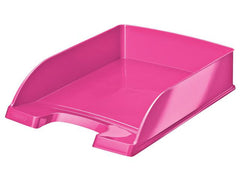 Brevkorg LEITZ WOW Plus cerise - Primmeshiper